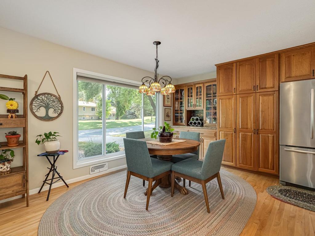 Dining Area with Floor-to-Ceiling Window - Main Level