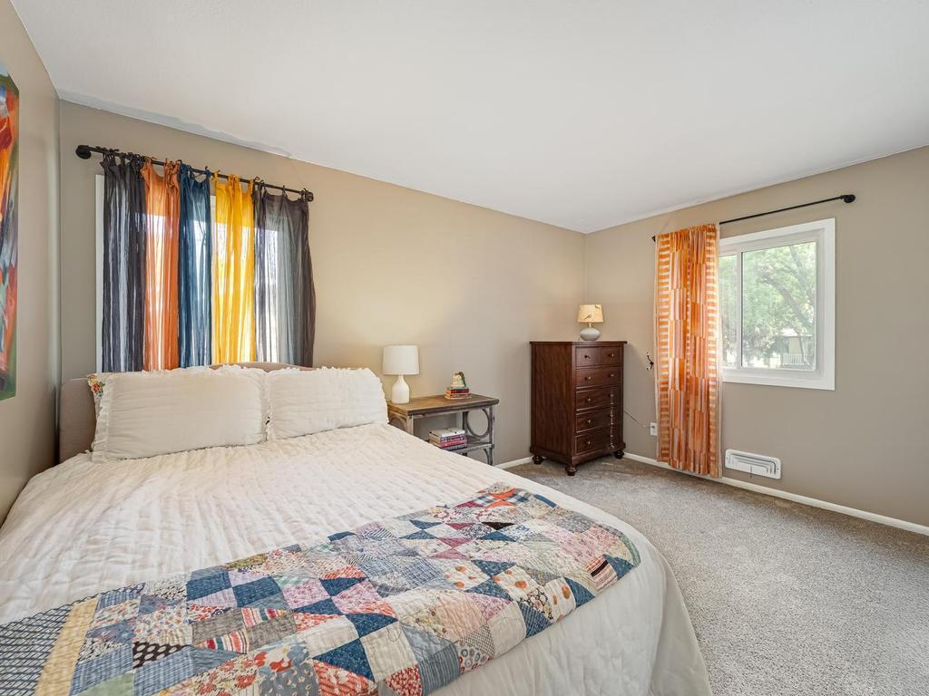 Primary Bedroom with Tons of Light - Upper Level