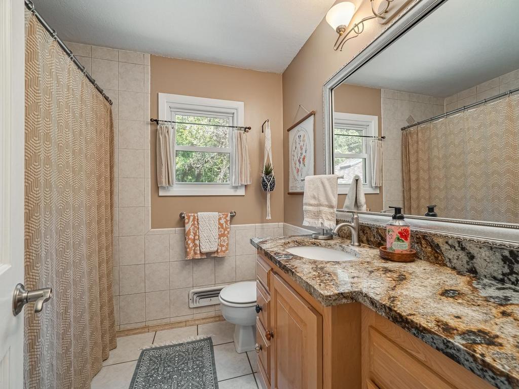 Updated Full Bathroom - Upper Level