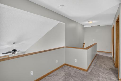 Look over to living room to see what is going on down there.