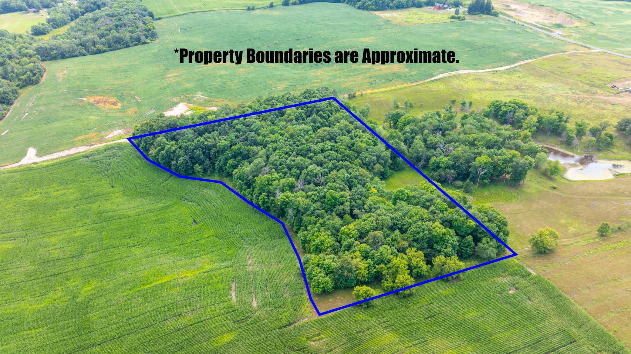 The property lines of your 8.25 acre property!