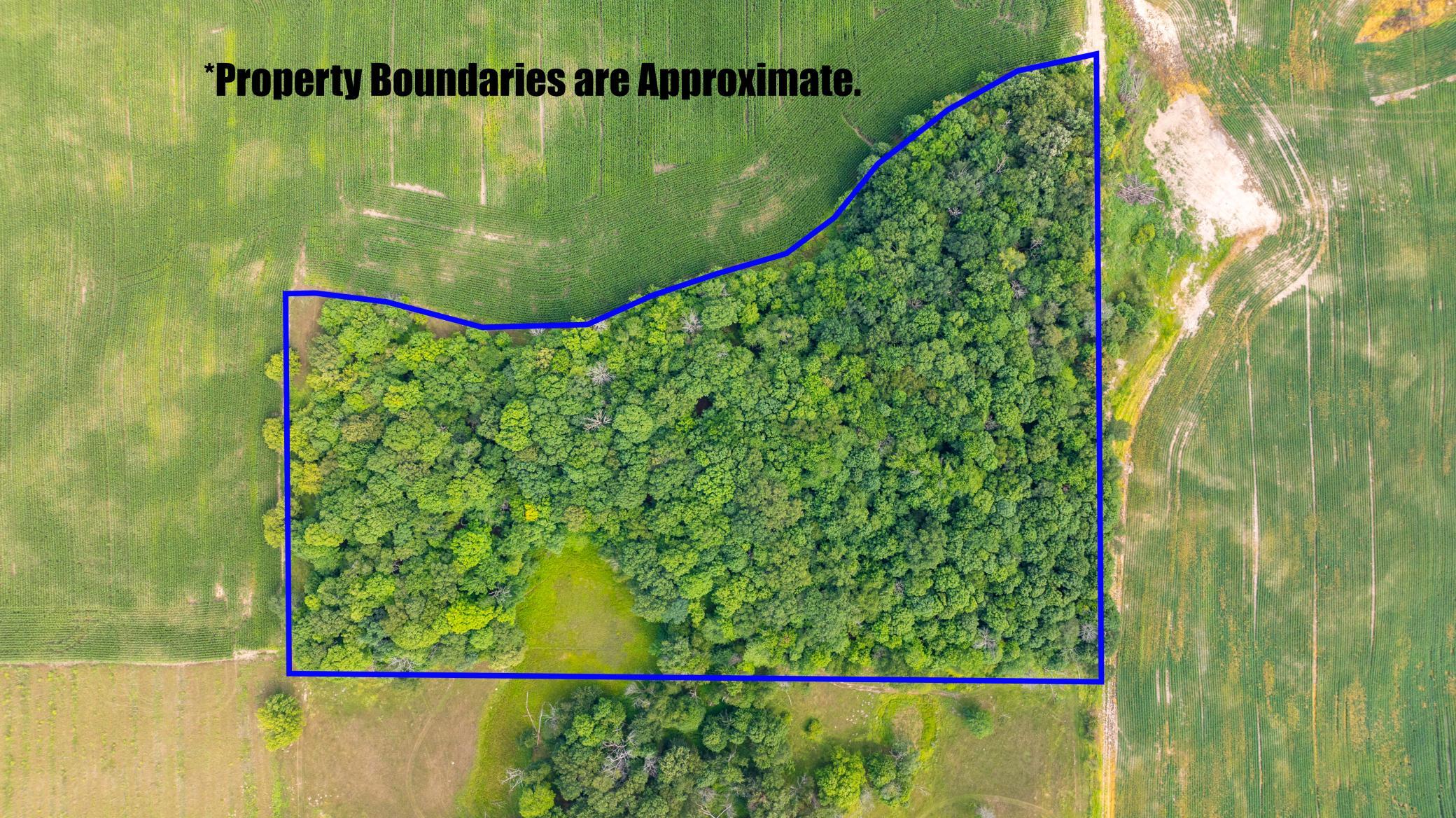 The boundary's of your 8.25 acres