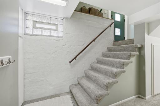 Basement stairs