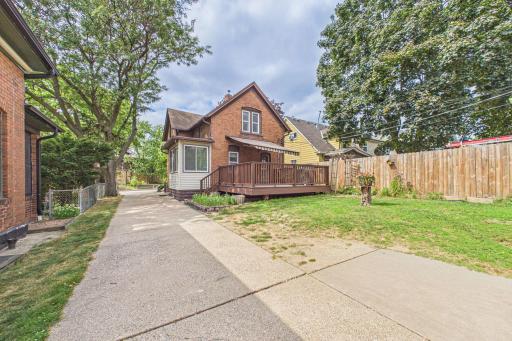 View of the back of the home!