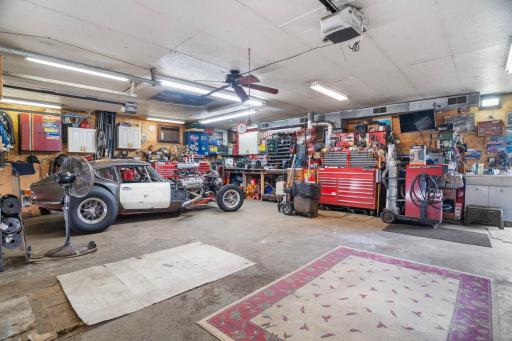 Garage is heated and air conditioned - also wired for cable