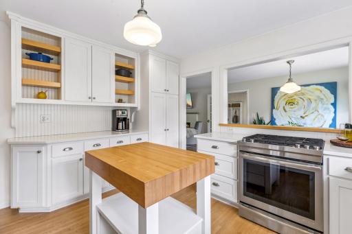 Beautifully updated kitchen.