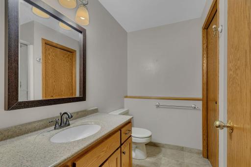 Lower level bath