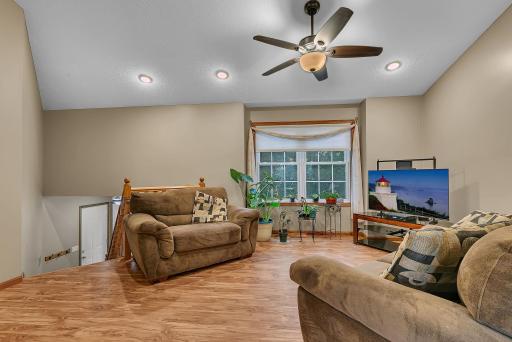 Living room with great natural light