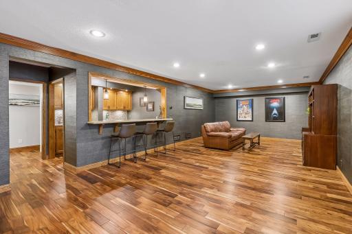 Game night, movie night or a house full of friendsâthe generous proportions give everyone room to settle in, while the fireplace creates a natural gathering point.