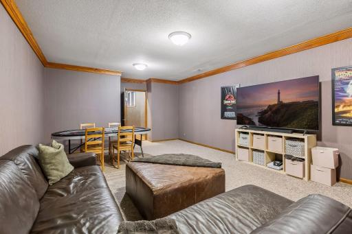 Flexible space perfect for a home theater or office