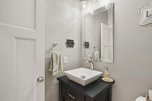 1One of two guest bathrooms on the main floor