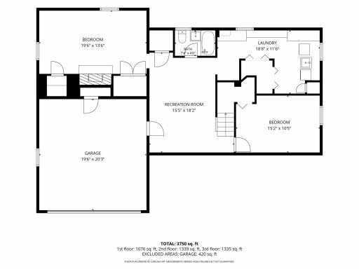 Lower Level Floor Plan