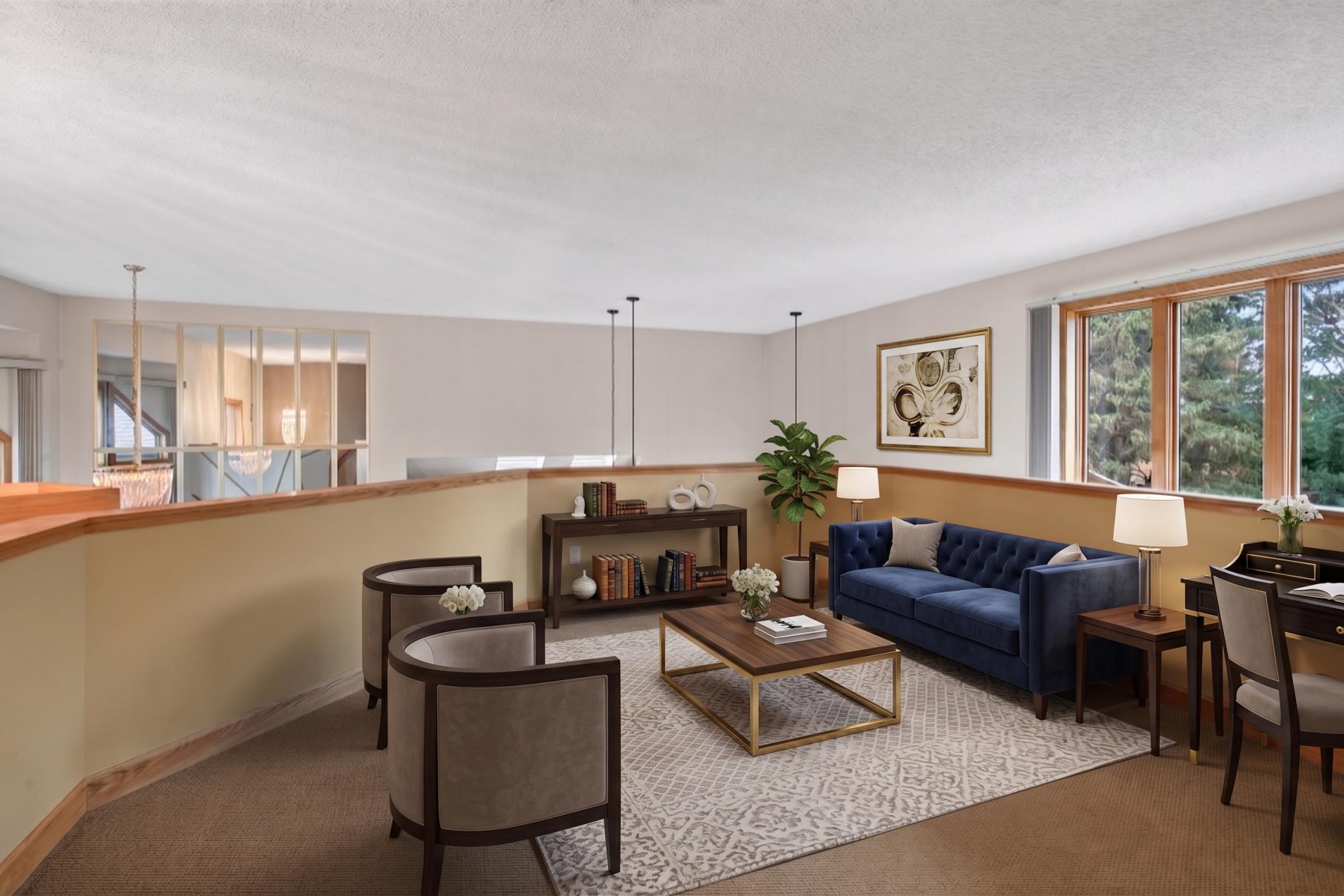 Upstairs Loft, imagine what it could be! (Virtually Staged)