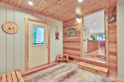 Entryway with an Up North Feel!