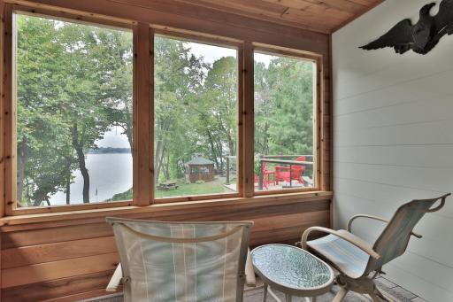 Cozy Screened Porch for morning coffee and contemplation