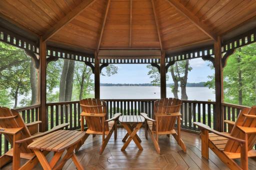 Ahhhh......the Gazebo! Drench yourself in the view!