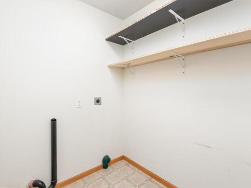 6x5 walk-in pantry provides valuable storage and previously served as the homeâs main-level laundry room.