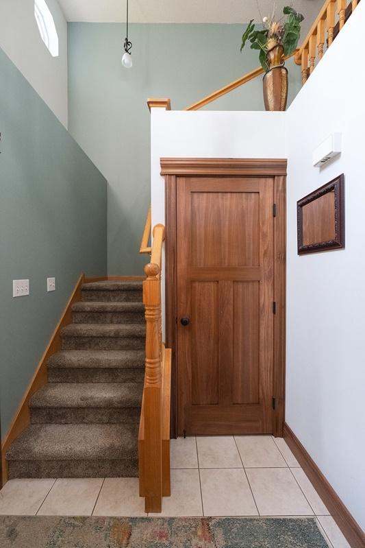 Stairs going to upper level