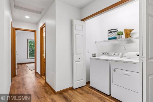 Upper level laundry