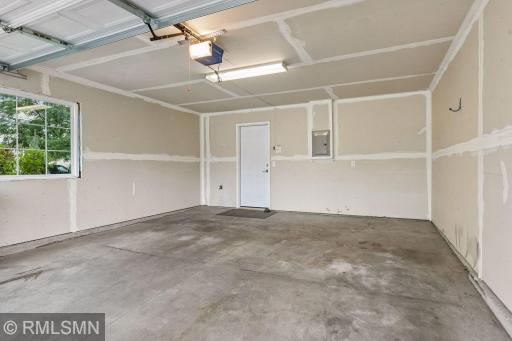 Spacious 2 car garage