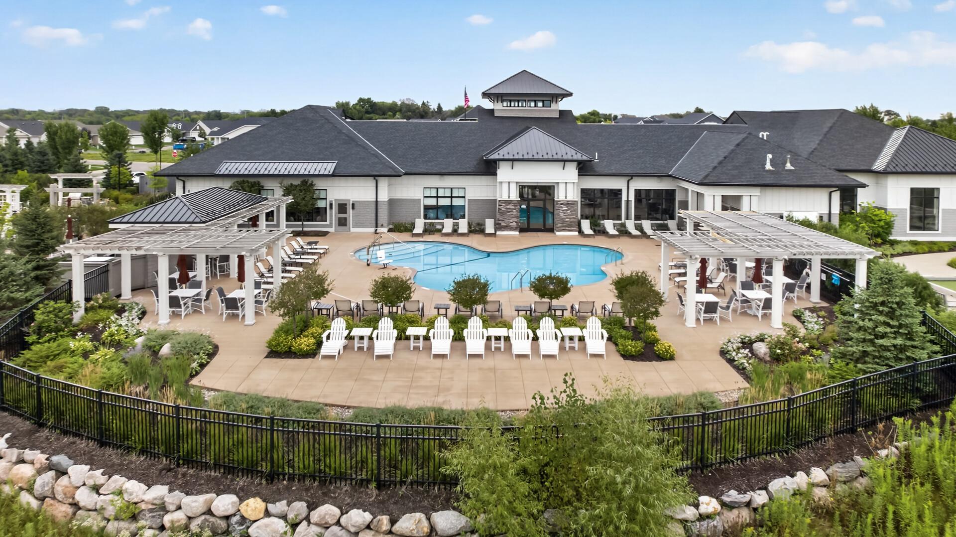 Outdoor pool - perfect for sunny days!