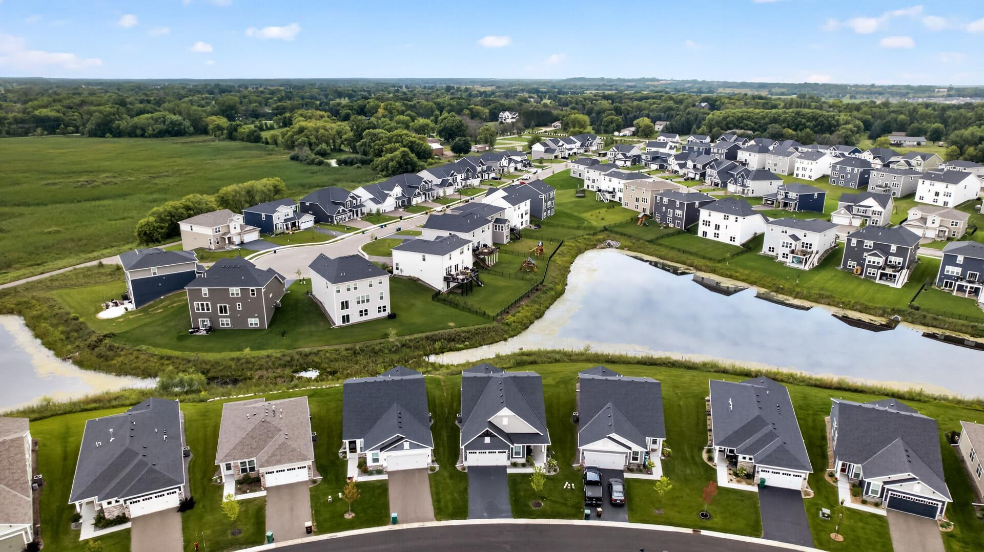Beautiful pond views