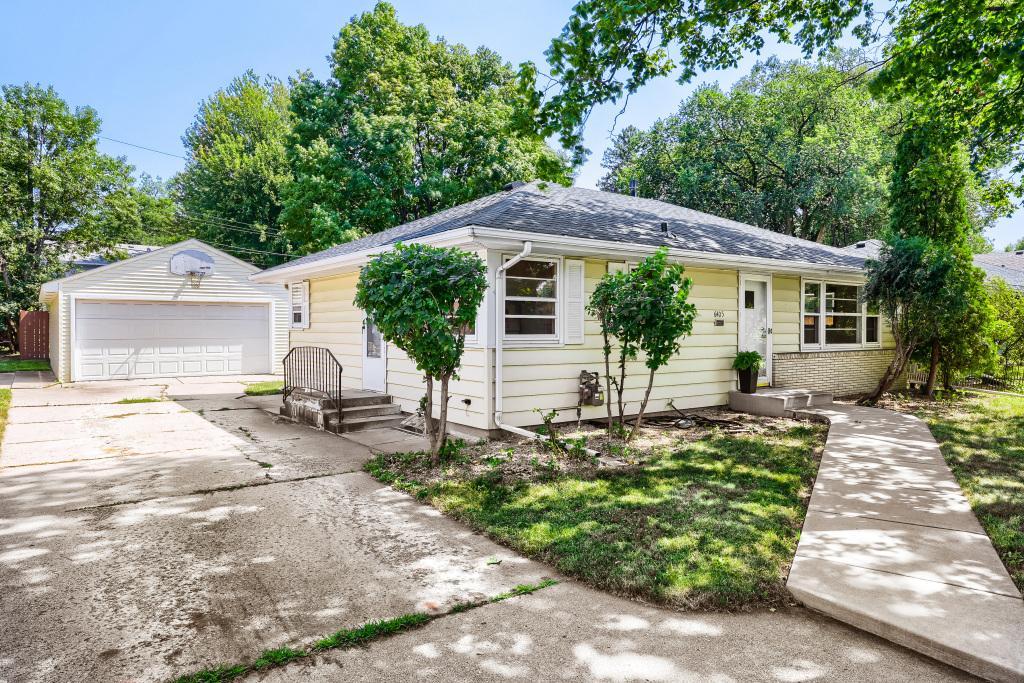 Nice rambler with room to build equity! 3 bedrooms, 1 bath and wonderful 4 car heated garage. Home needs some repairs, but is in a great location with tons of potential!