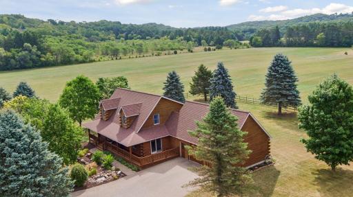 Log cabin living on your own slice of heaven