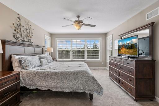 Upper level primary bedroom