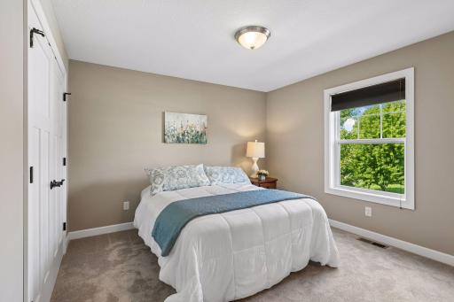 Ensuite bedroom on the upper level