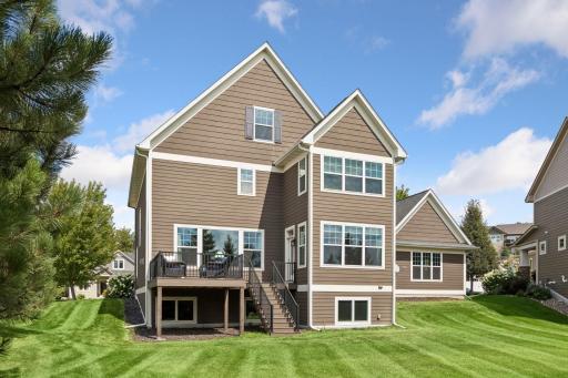 Fabulous windows along the back of the home and the garage