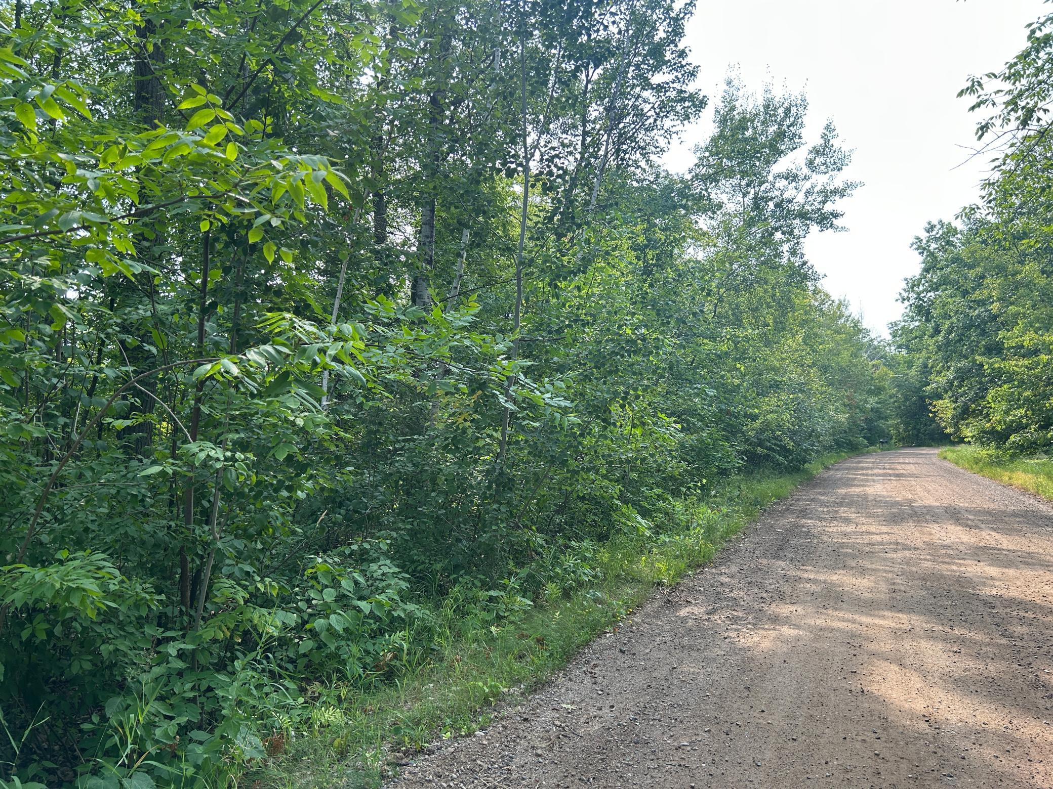 Looking down the adjacent road.