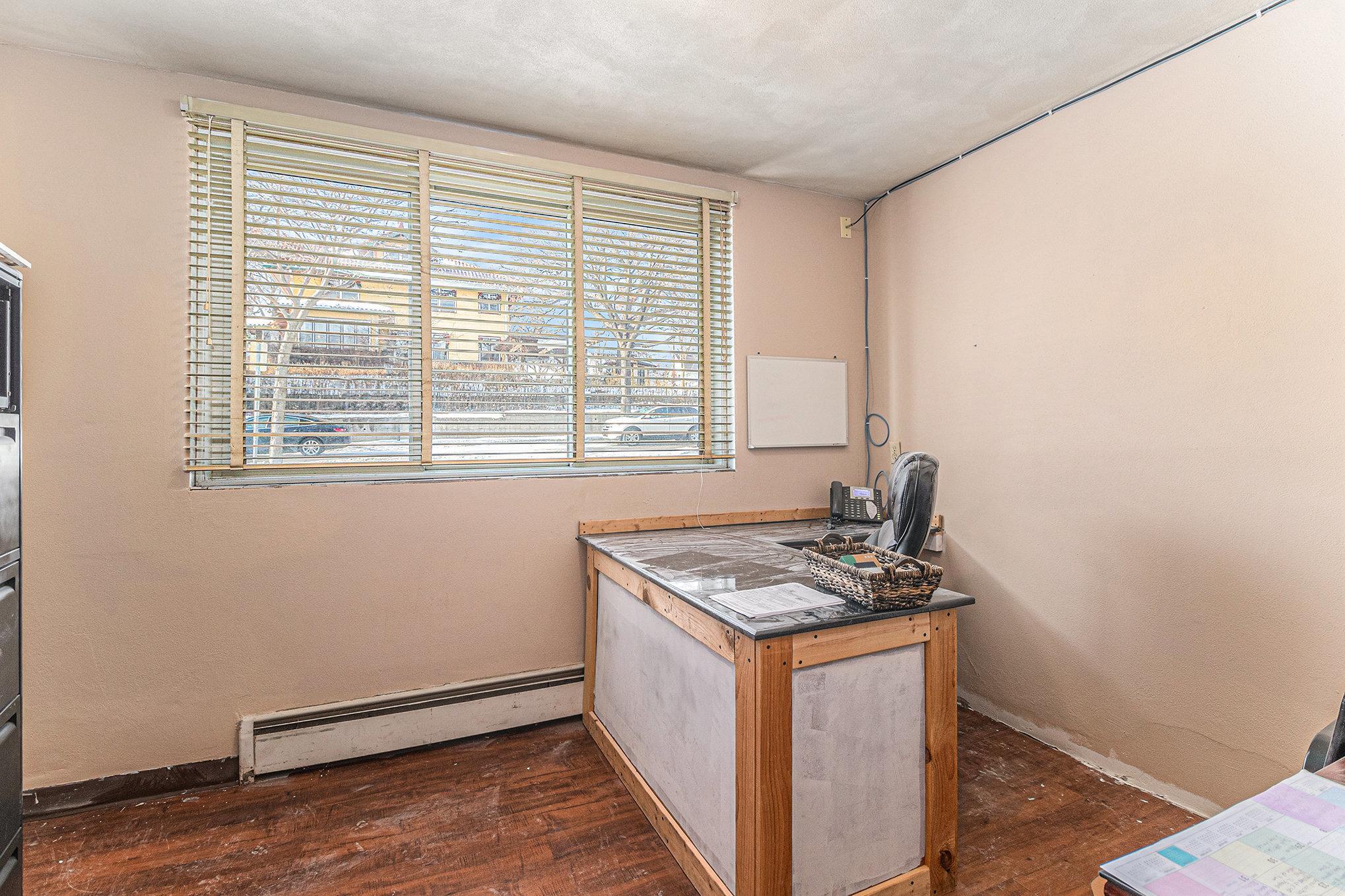 Separate office space, could rent out for additional income.