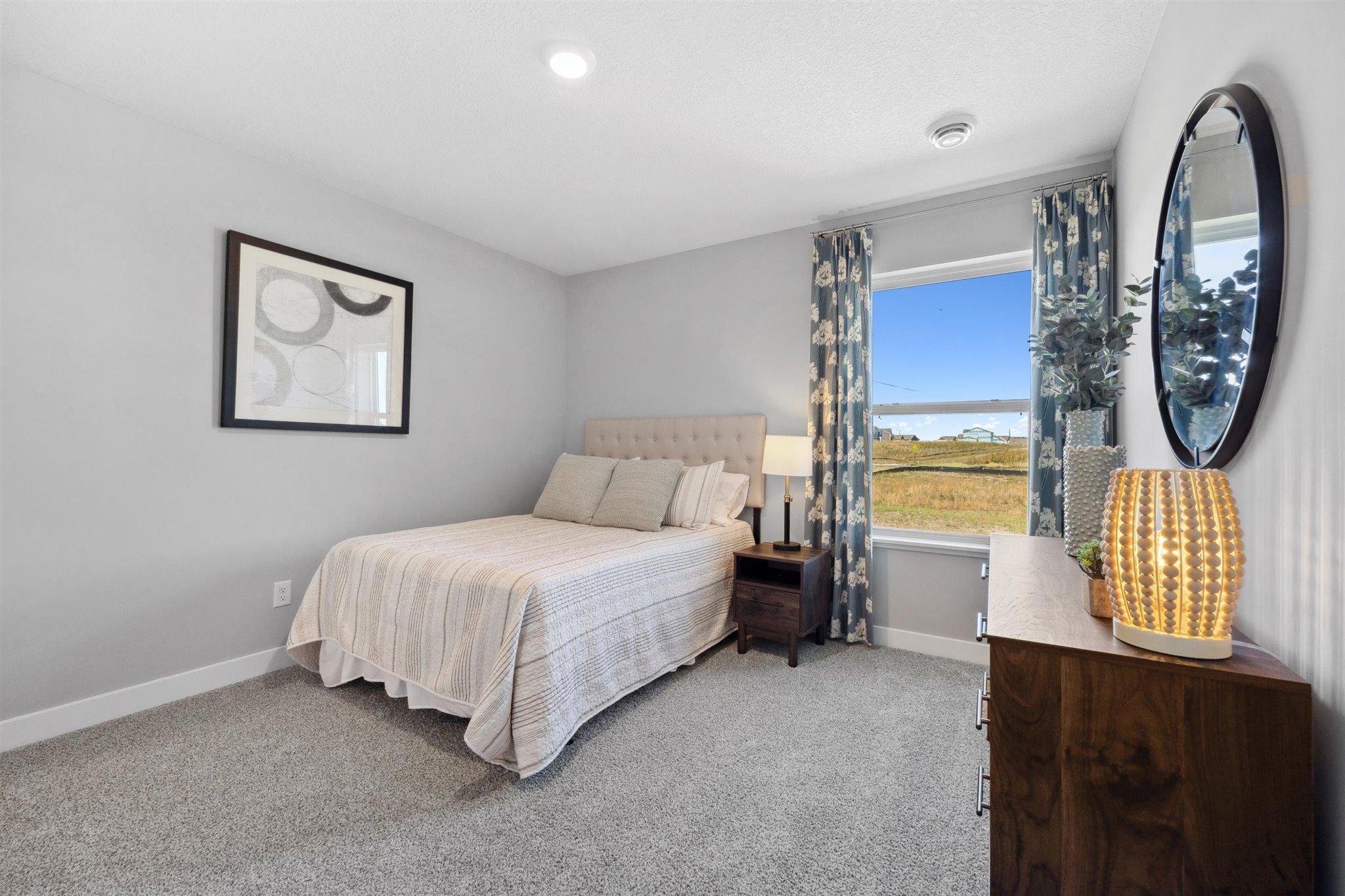 Bedroom #3 *Photo is of a past model home, finishes, selections, layout to vary.