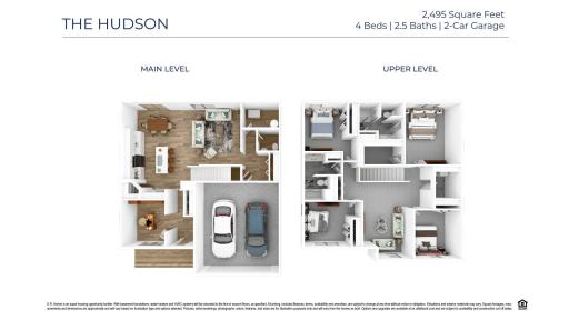 Hudson floor plan.