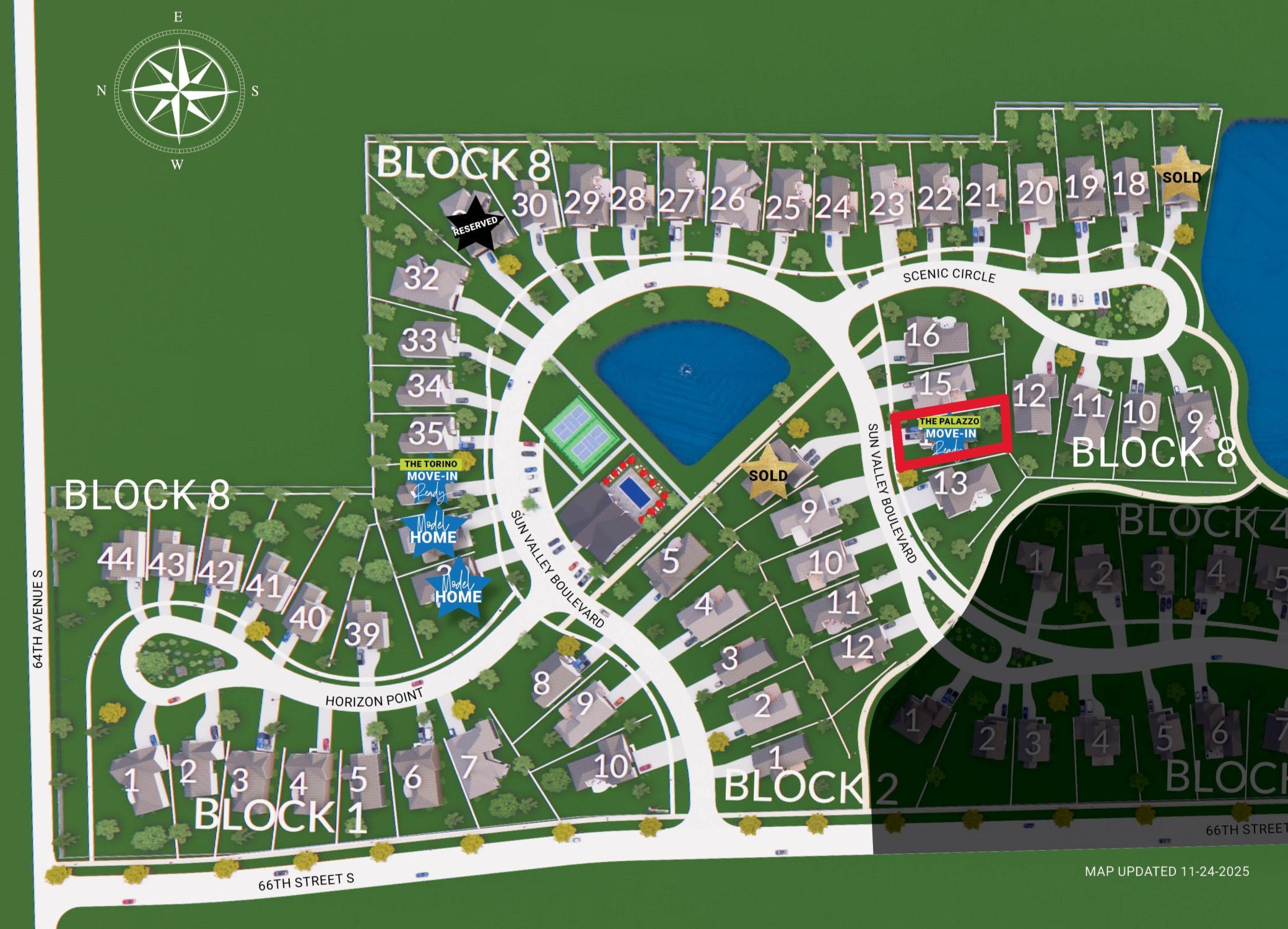 The Palazzo homesite