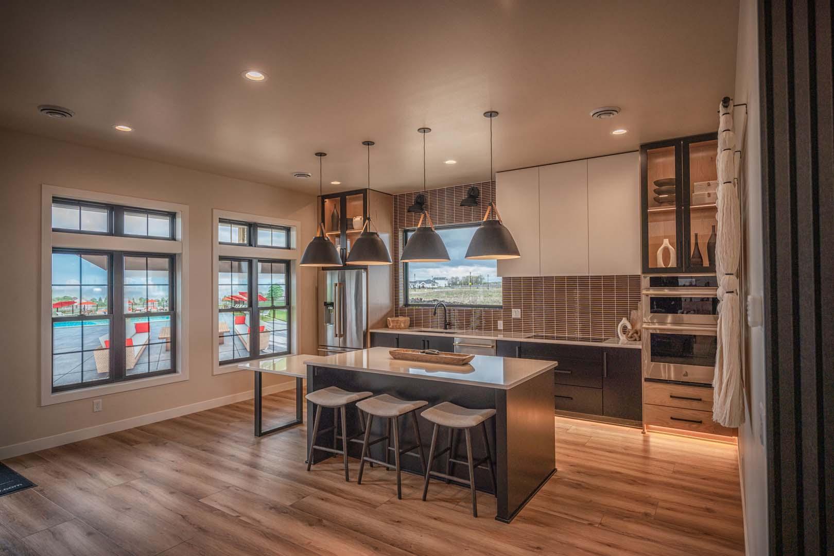 Clubhouse gourmet kitchen