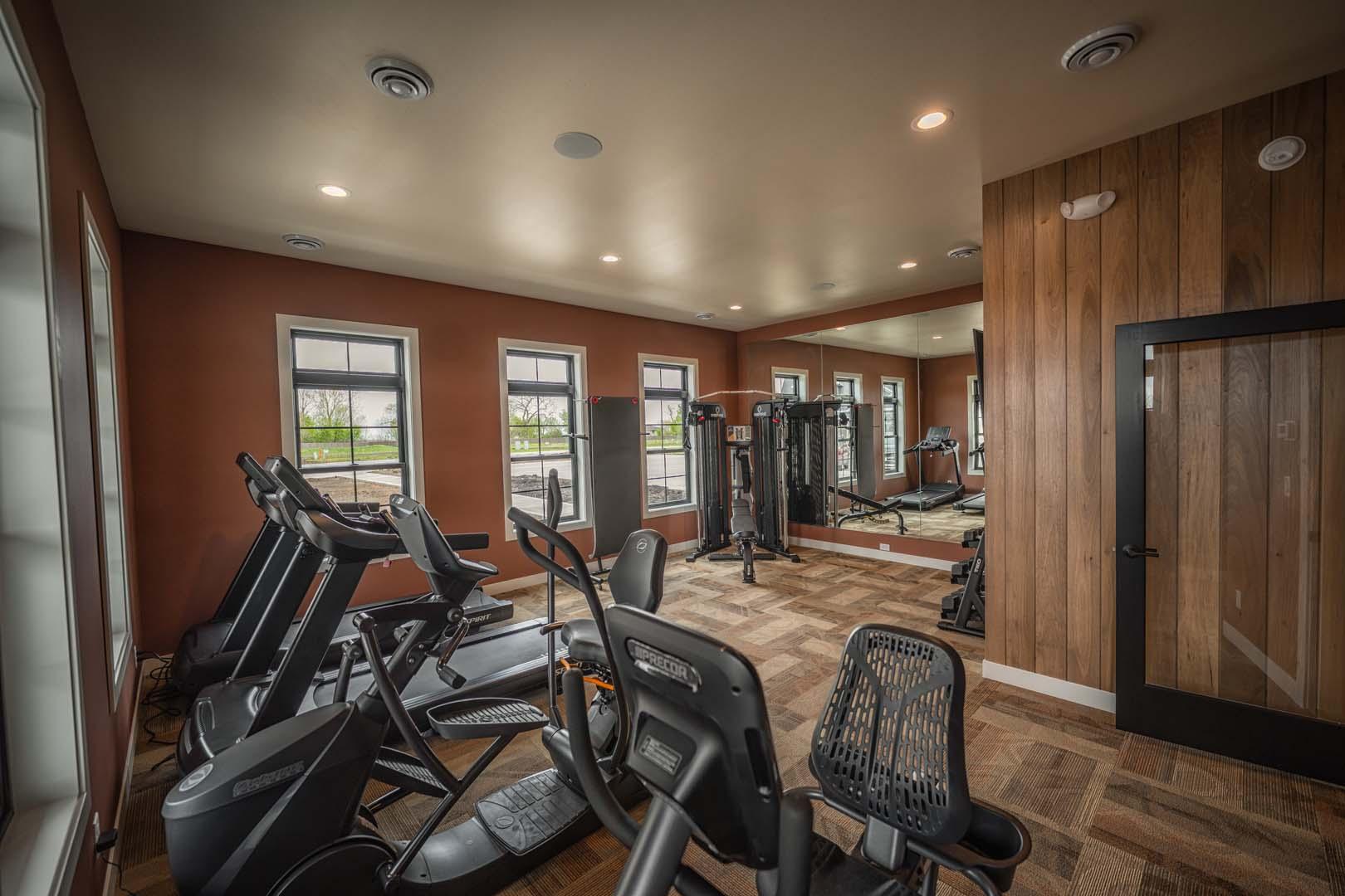 Clubhouse gym