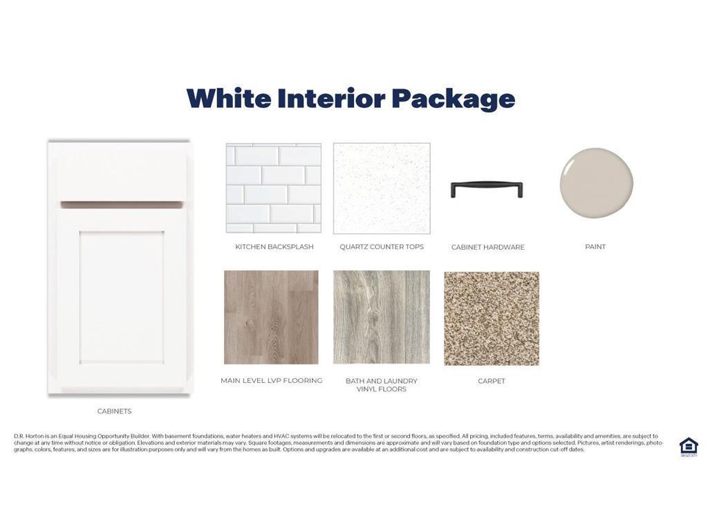 Interior color package for 17073 Draper Way, Lakeville.