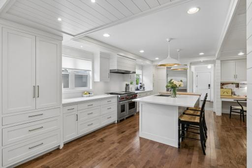 A true chef's kitchen with premium appliances