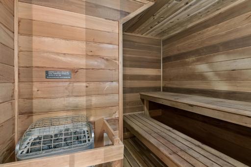 A private cedar sauna â the ultimate at-home retreat
