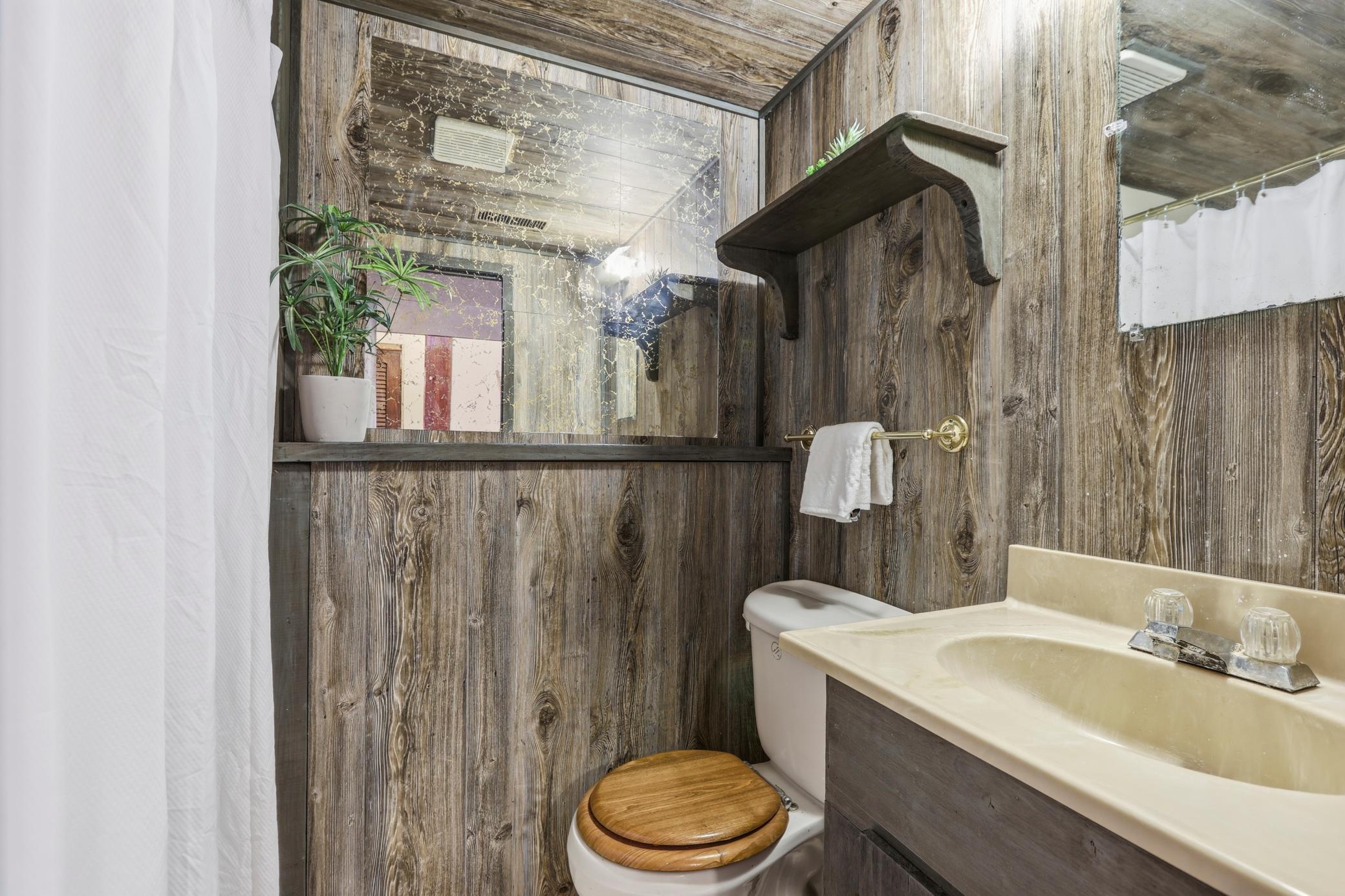 Lower level 3/4 bath
