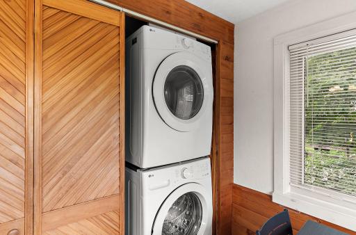 Laundry closet
