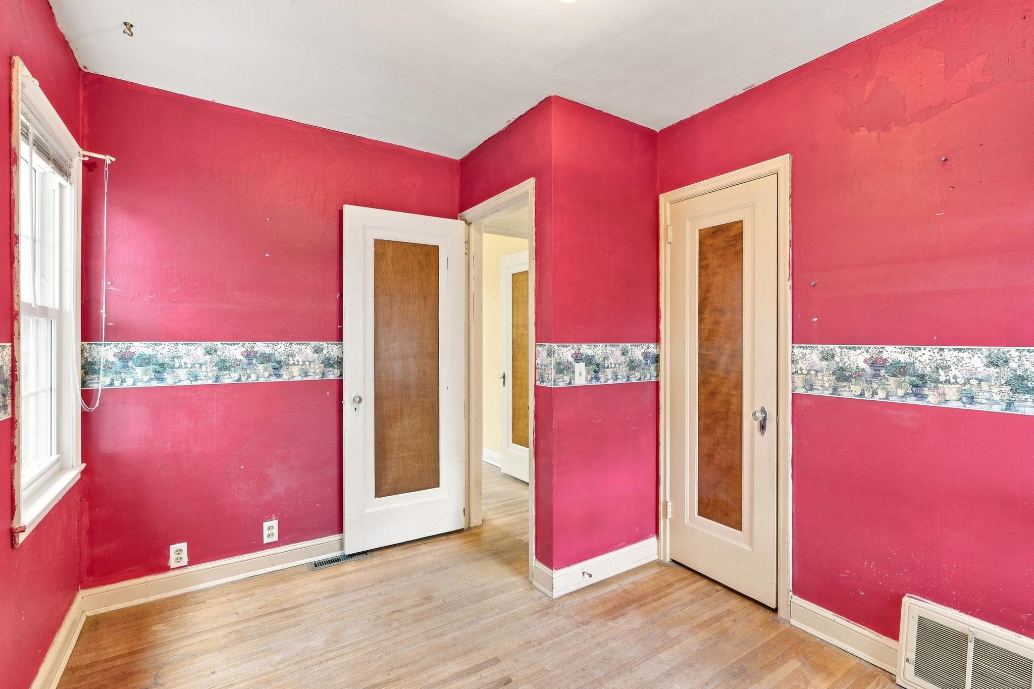 Choose your wall color and redo floors as well and voila!