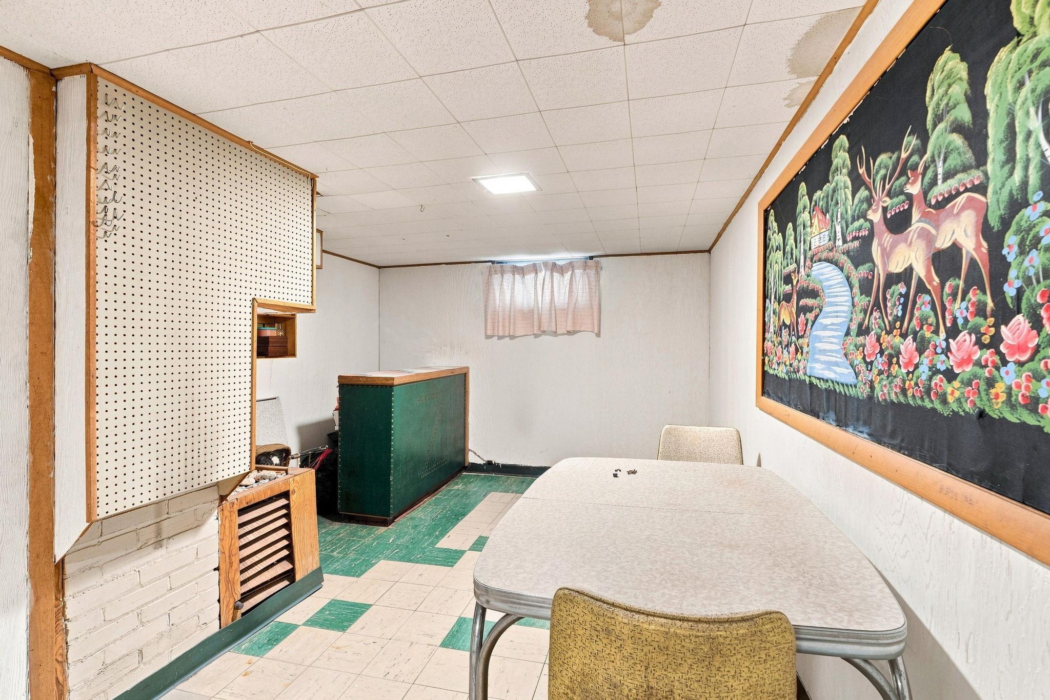 Space for a bar area