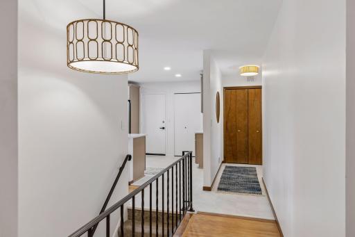 Beautiful, bright front entry