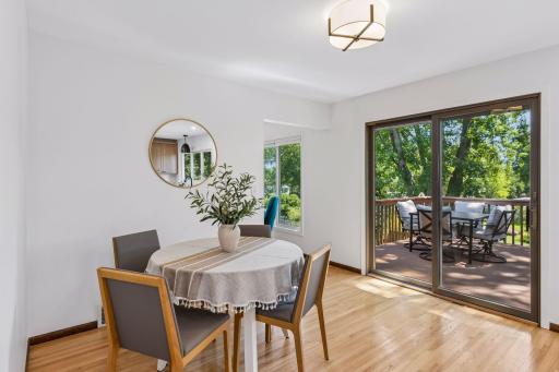 Large windows let in tons of natural light