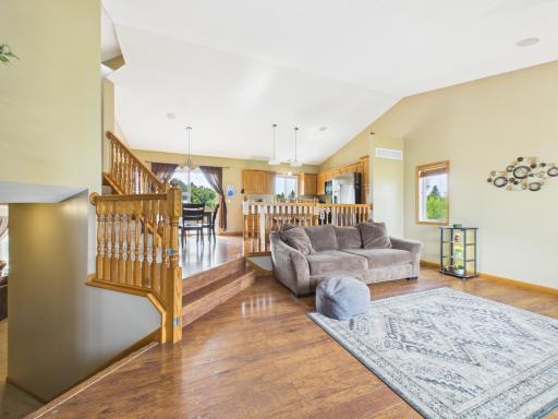 Open concept main floor