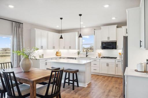 Welcome to 6252 Jennifer Ave. Open concept main level; Conversation flows easily from kitchen to dining to family room.