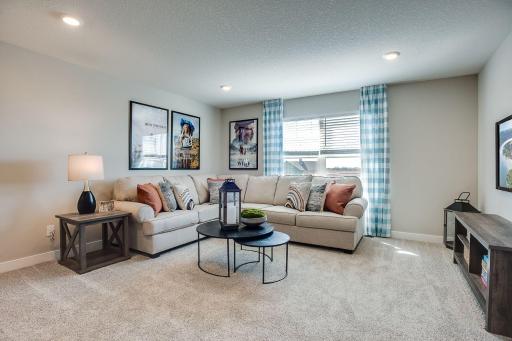 The Jordan floorplan by D.R. Horton. Actual color package of home for sale shown here.